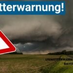 Unwetterwarnung Glatteis Bayern