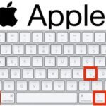 Apple Zeichen Tastatur